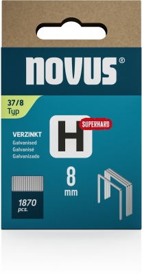 Capse Novus sarma subtire, H tip 37, super rezistente 8 mm, 1870 buc/cutie